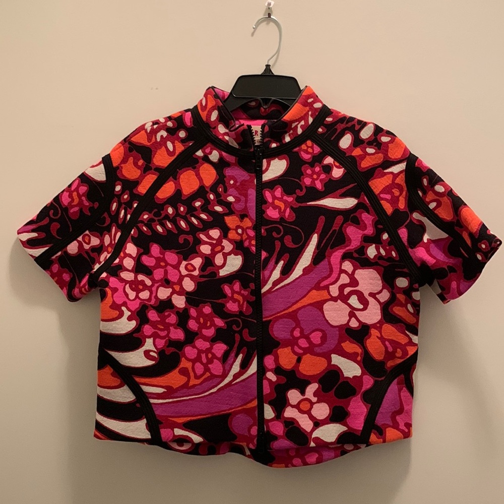 Marni multicolored short sleeved jacket